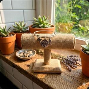​🌿 New Silver "Earth Angel" & Tree of Life Charm Bangle 🌿